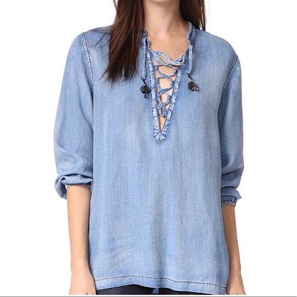 Scotch & Soda chambray blouse - Picture 6 of 7